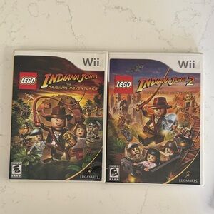 LEGO Indiana Jones Wii Game Duo - Red and Brown